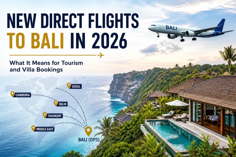 New Direct Flights to Bali in 2026: Will Guest Houses in Balangan See More Bookings?